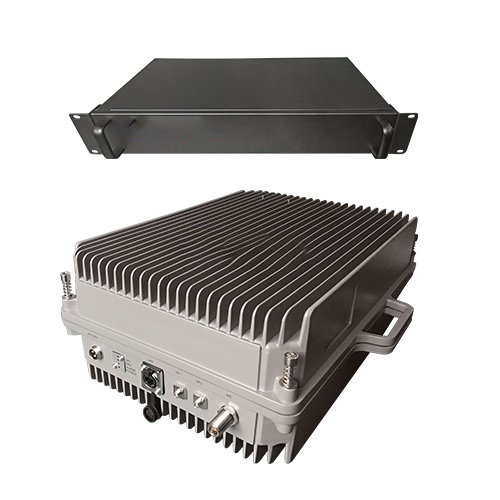  宜君350M PDT消防集群警用数字光纤直放站近远端机