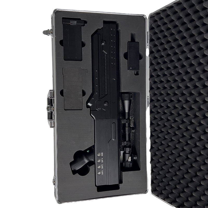  宜君手持便携式枪型低空防御反制四通道B型